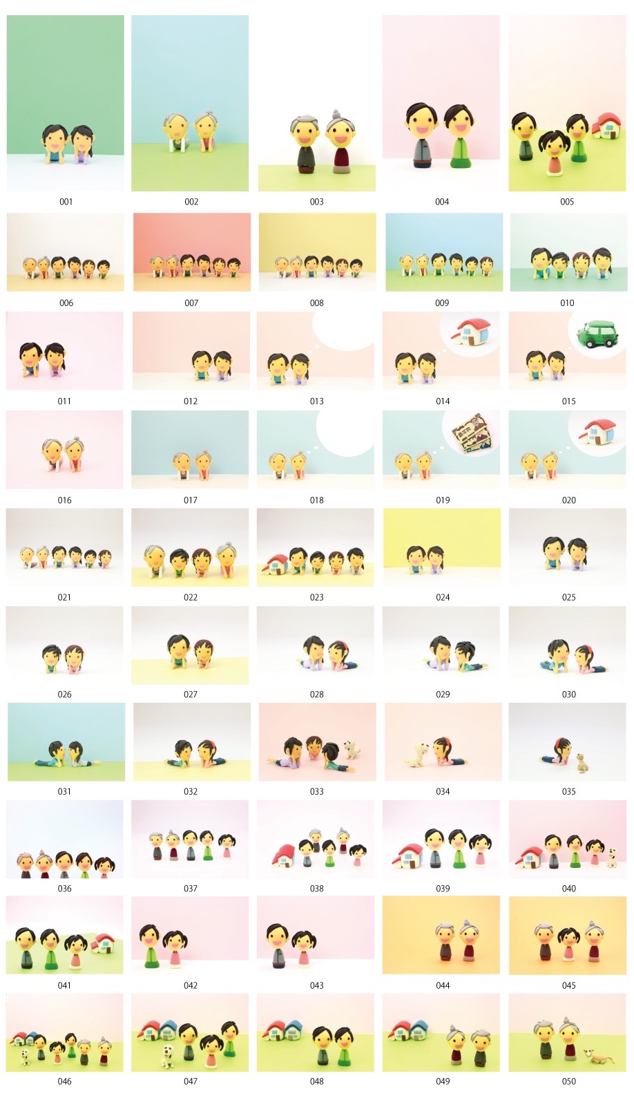 粘土藝術材料家族4