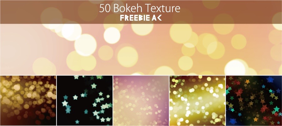 光のボケテクスチャ素材