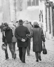 美しい風景　冬のヨーロッパ写真素材