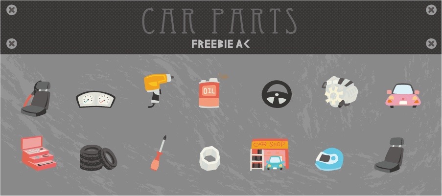 車関係イラスト素材