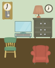 家具・インテリアのアイコン素材