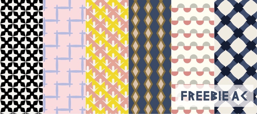 ジオメトリックパターン素材