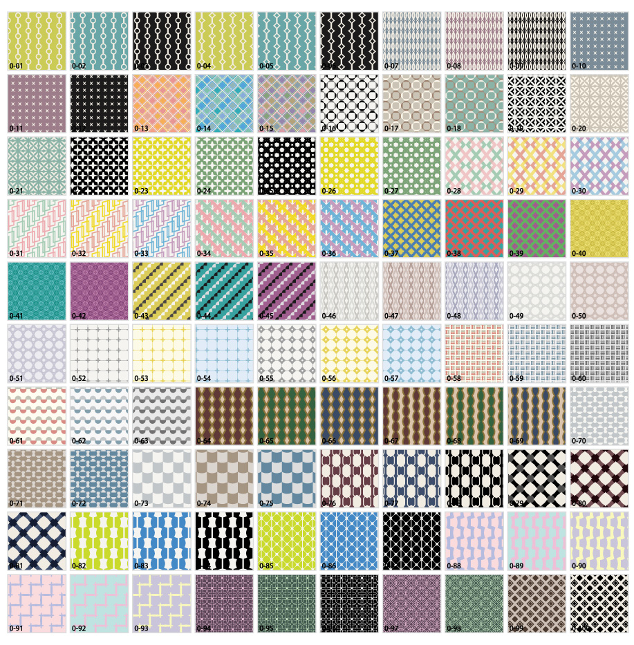 ジオメトリックパターン素材