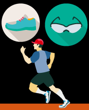 マラソンイラスト素材