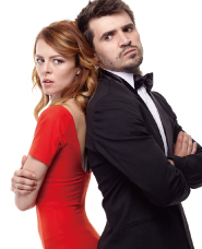 Formal couple Stock Photos