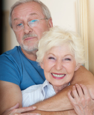 Foreign senior couple Stock Photos