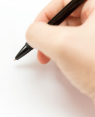 문자를 쓰는 풍경 사진 소재