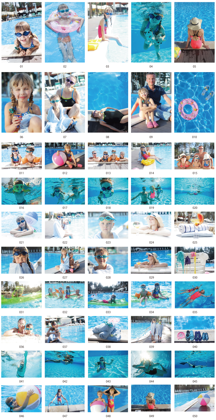 游泳池圖片素材