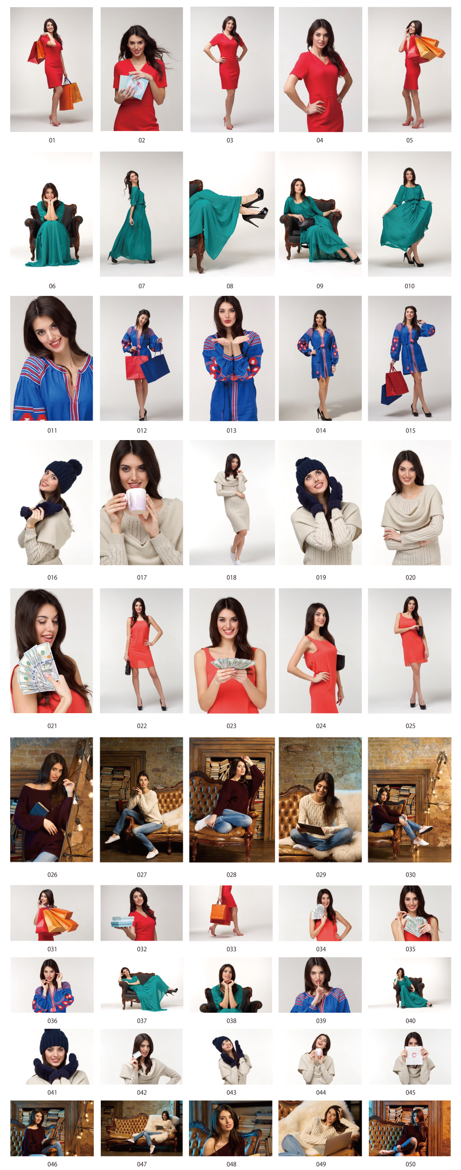 Năm tài liệu hình ảnh phụ nữ của phụ nữ nước ngoài