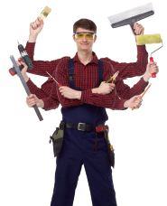 修理工事の写真素材