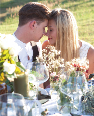 ガーデンウエディングの写真素材