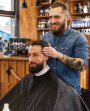 วัสดุภาพตัดผมร้านค้า