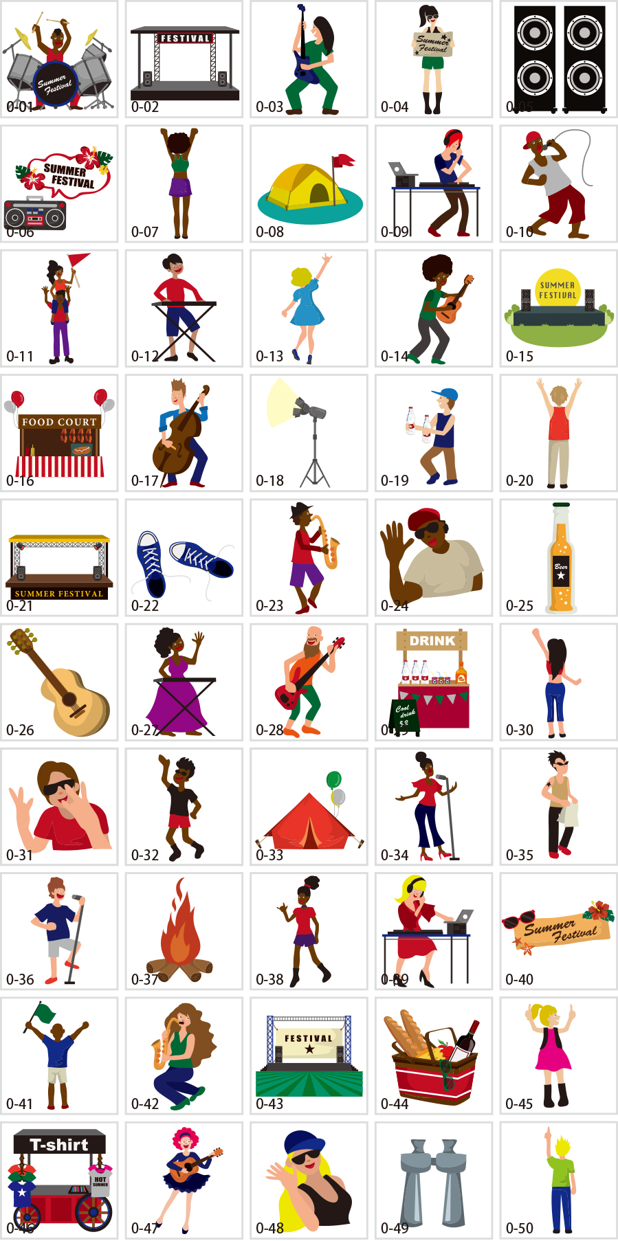 Tài liệu minh họa lễ hội mùa hè