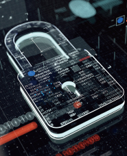 サイバーセキュリティーCG素材