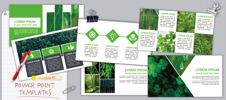 วัสดุแม่แบบของพาวเวอร์พอยต์โวล. 1