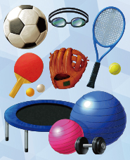 วัสดุภาพประกอบกีฬาที่สมจริง