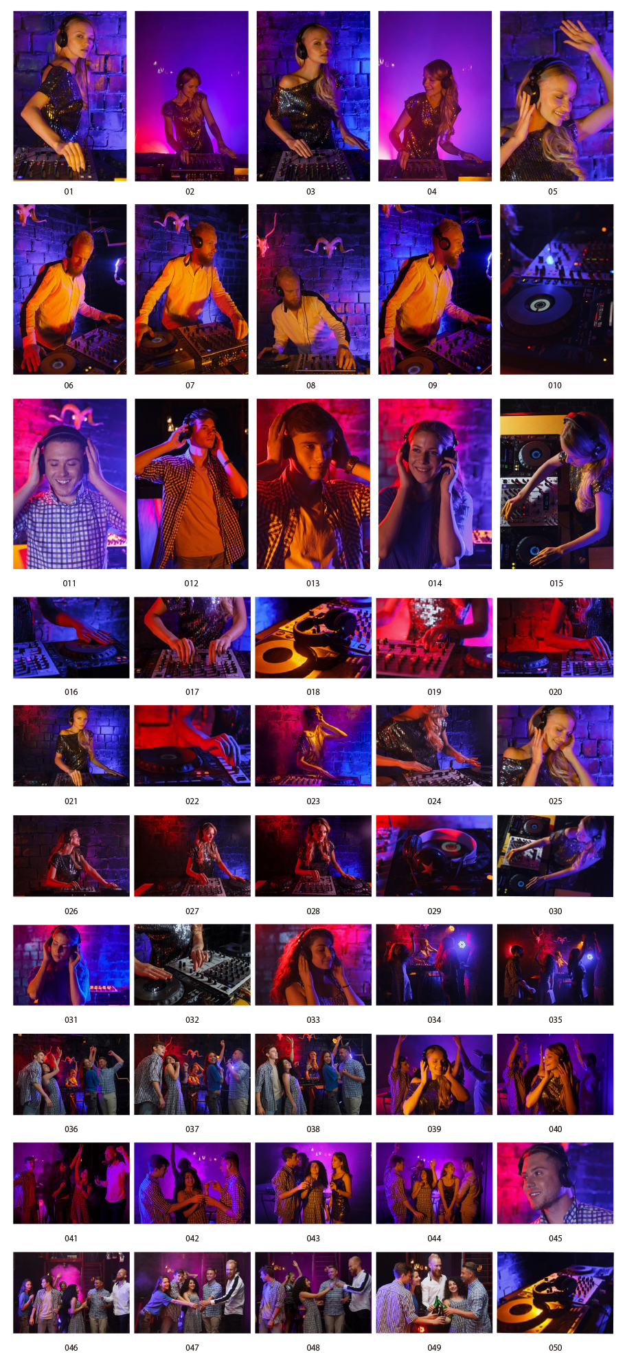 DJ Club Knight Photo Material