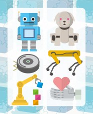 AI・ロボットイラスト素材