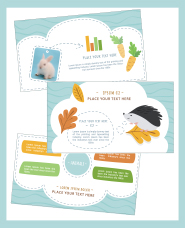 パワーポイントテンプレート素材 vol.6