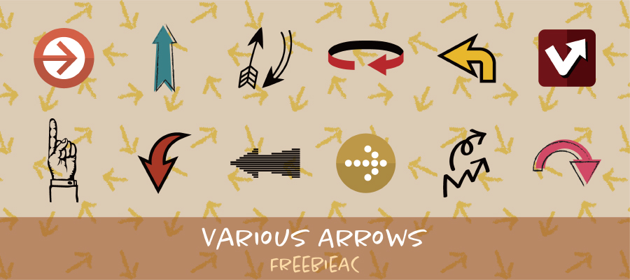 ภาพประกอบวัสดุของลูกศรต่าง ๆ