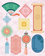 아시안 라벨 컬렉션