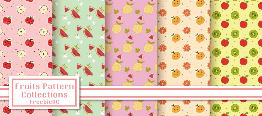 Fruit pattern set