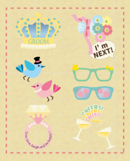 攝影道具的插圖