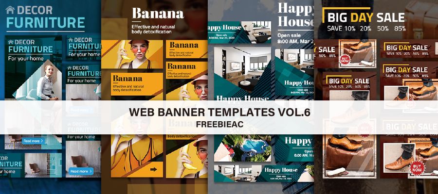WEBバナーのテンプレート vol.6