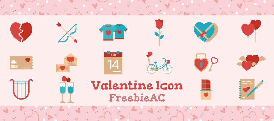 バレンタインアイコン