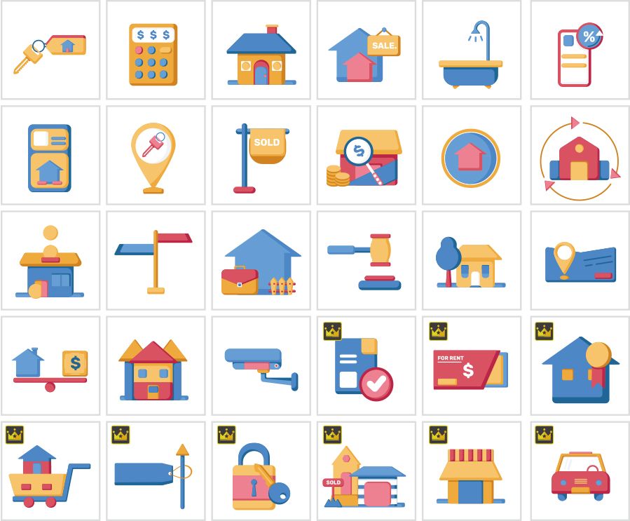 不動産のアイコン