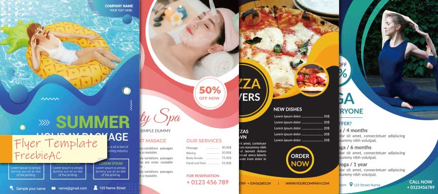 フライヤーテンプレート