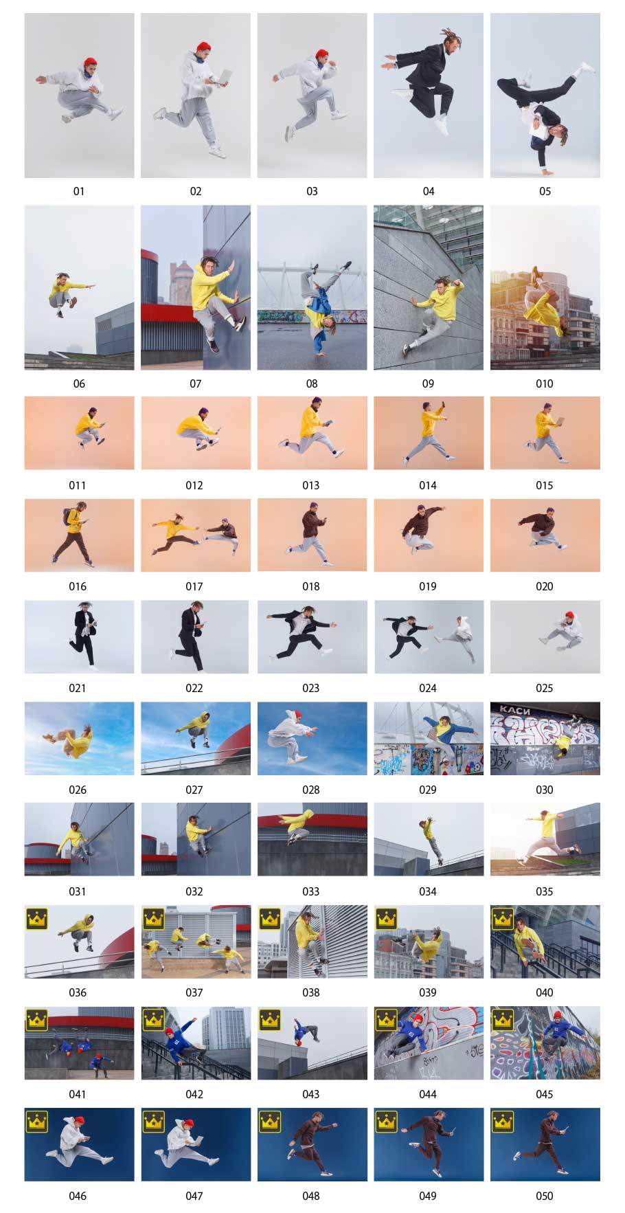 パルクールの写真