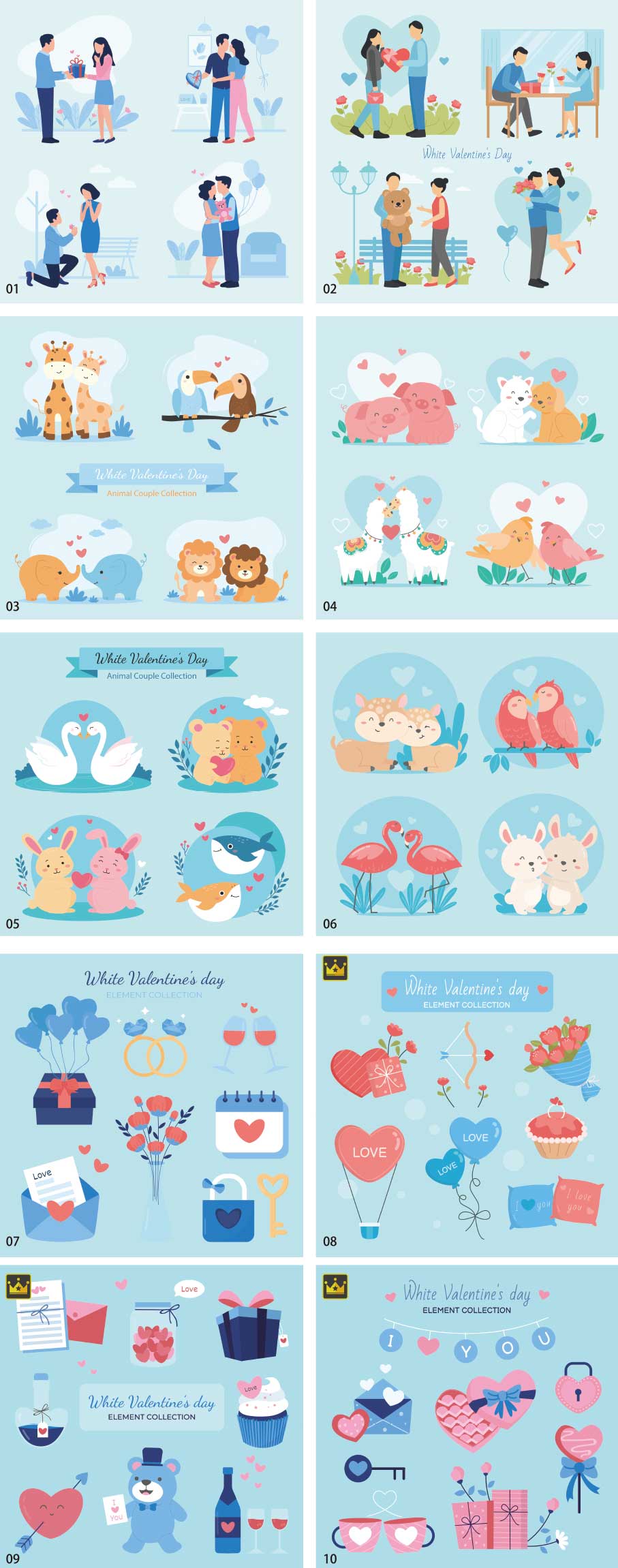 ホワイトデーイラストコレクション vol.2