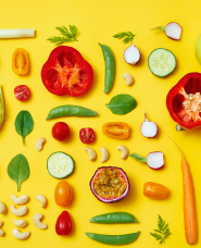 多彩的健康飲食圖像