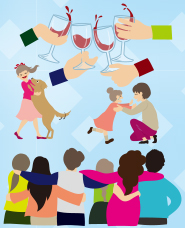 Minh họa của sự đoàn tụ