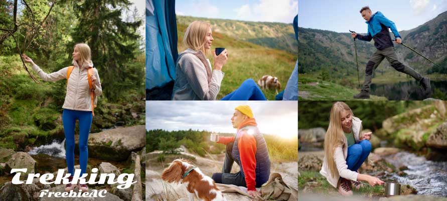 トレッキングの写真