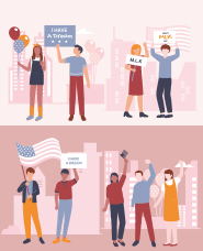 馬丁路德金周年紀念插畫集