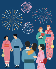 煙花匯演插畫合集