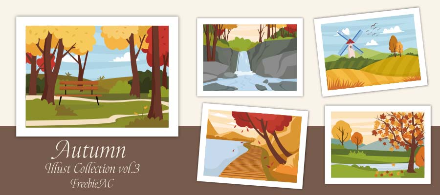 秋のイラストコレクション vol.3