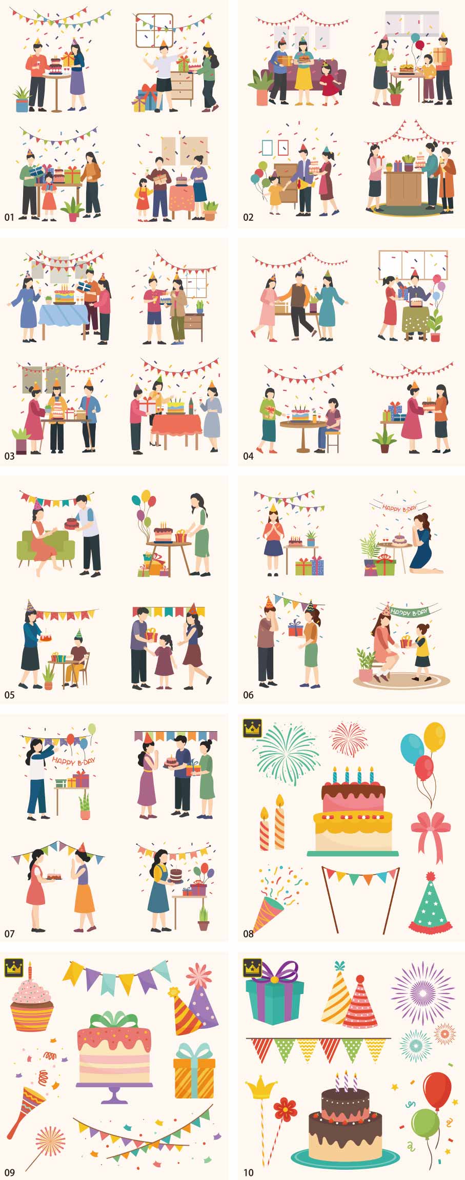 バースデーイラストコレクション vol.2 