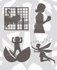 옛날 이야기·동화의 실루엣