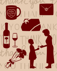 mother's day silhouette