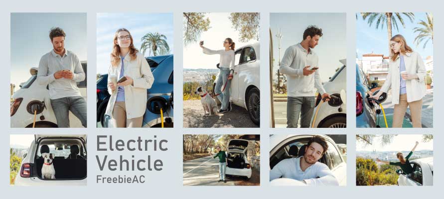 電気自動車の写真