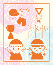 Sports day silhouette vol.2