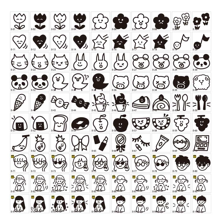 hình bóng minh họa phong cách hàn quốc