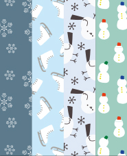 ภาพประกอบรูปแบบเดือนกุมภาพันธ์