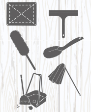 Cleaning silhouette vol.2