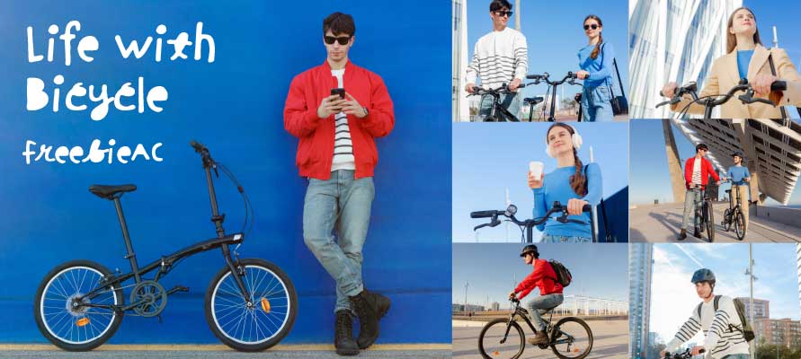 自転車のある暮らし・旅行の写真