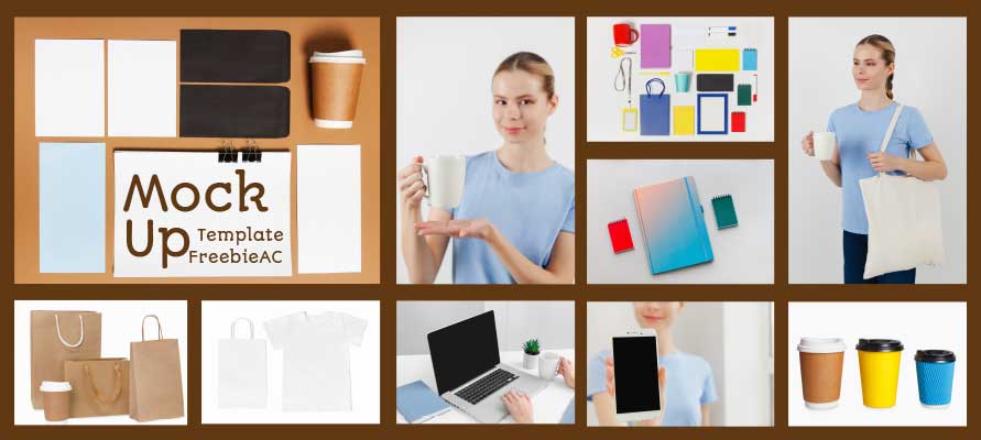 モックアップの写真