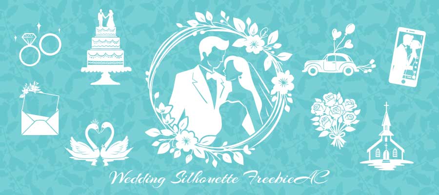 ウェディングシルエット